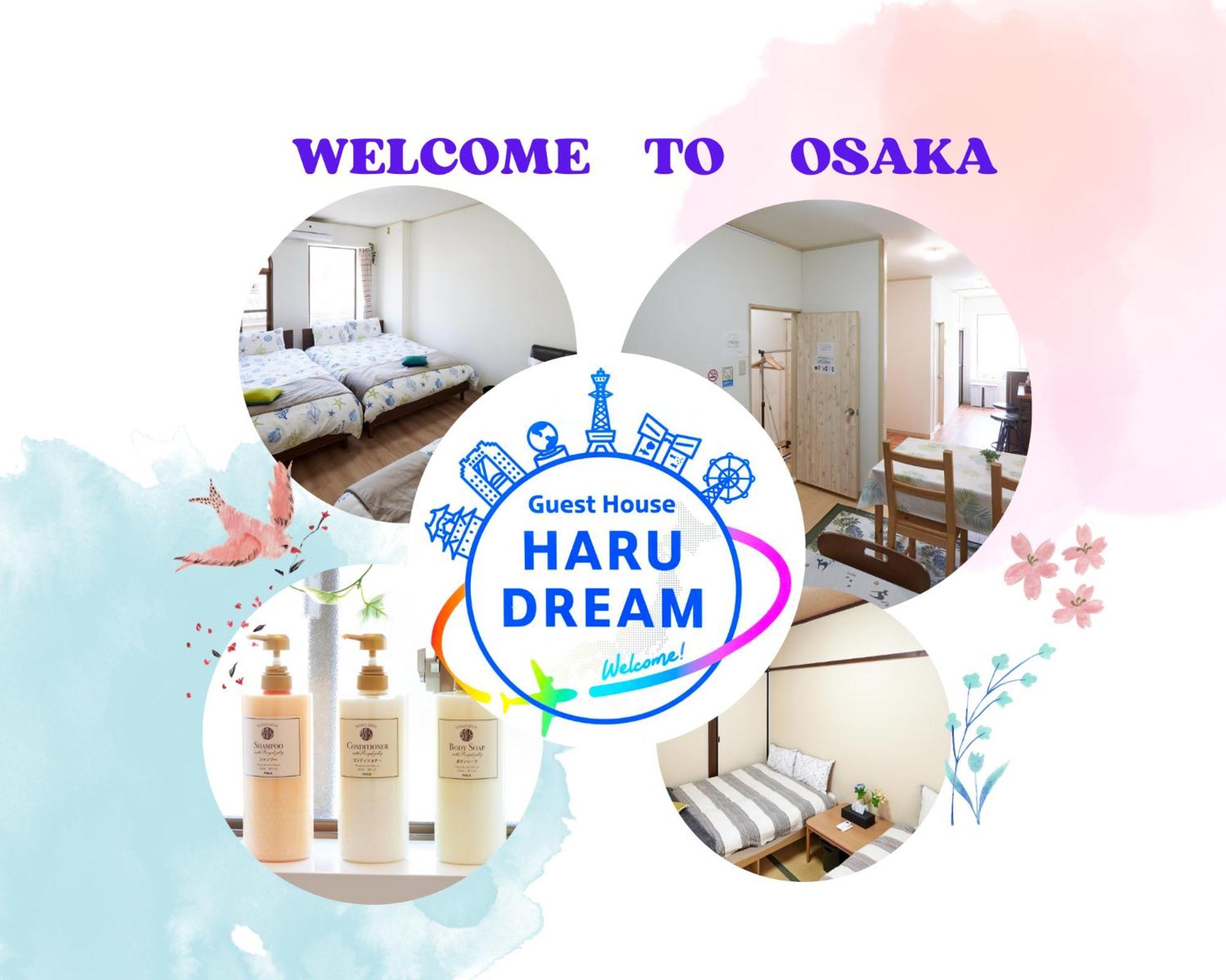 Guest House Haru Dream Shinimamiya Osaka Luaran gambar